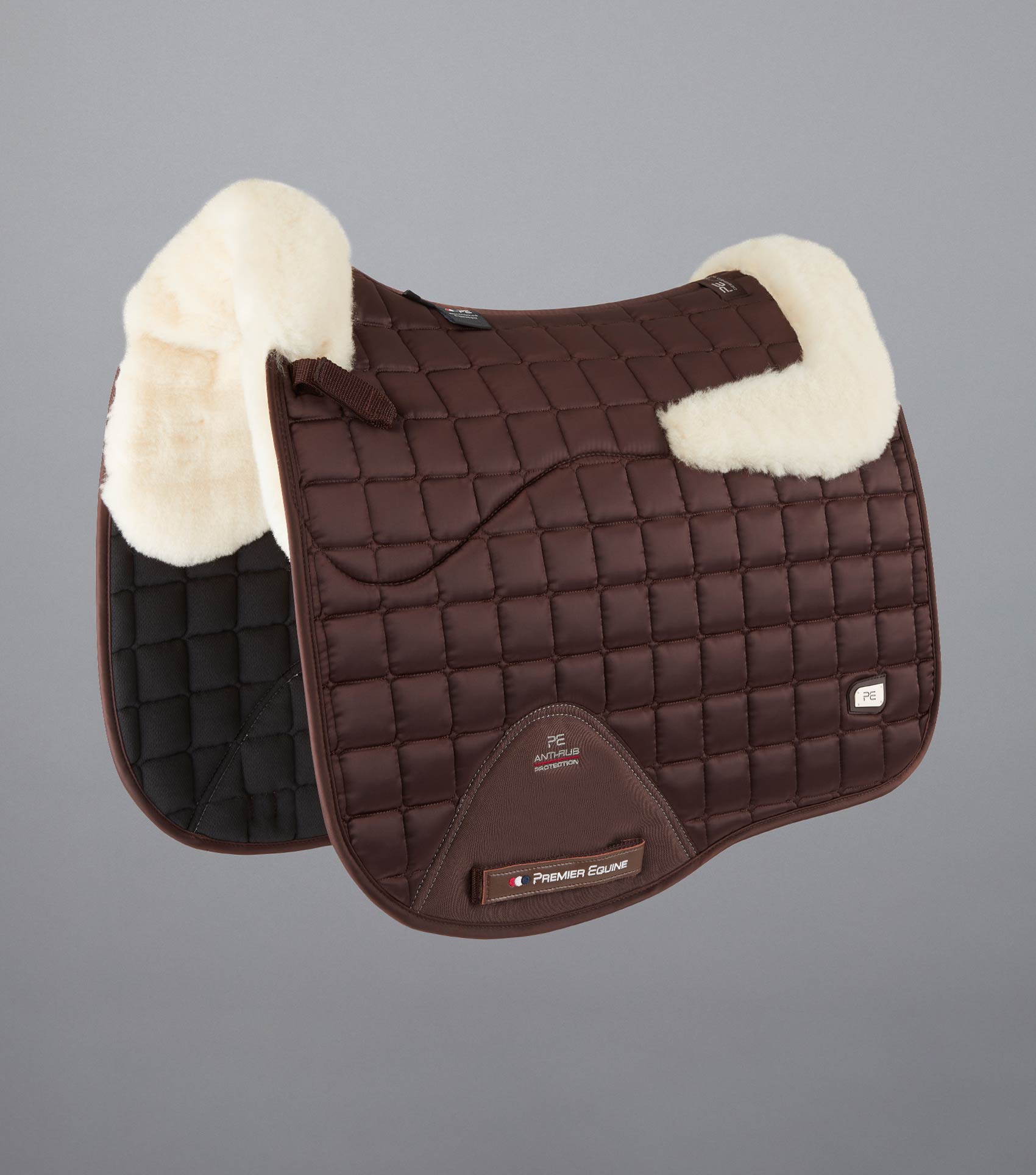 Premier Equine Atlantis Close Contact Satin Wool Dressage Square